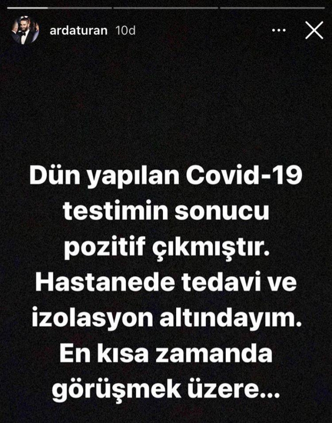 Arda Turan'ın koronavirüs testi pozitif çıktı